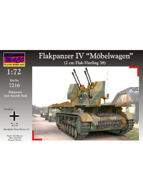 Flakpanzer IV "Moebelwagen" w/ 2 cm Flakvierling 38
