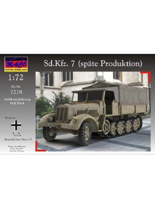 MACO - Sd.Kfz.7 (late version) with tarpauline