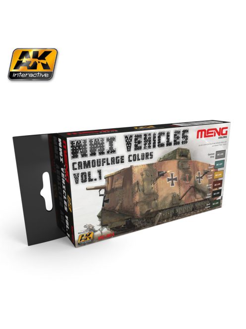AK Interactive - Wwi Vehicles Camouflage Colors Vol.1