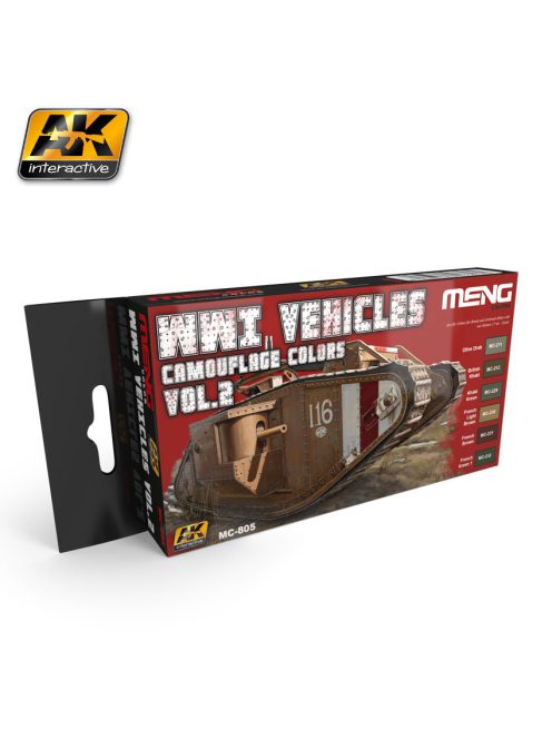 AK Interactive - Wwi Vehicles Camouflage Colors Vol.2