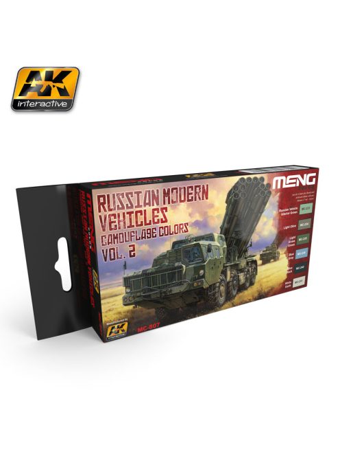 AK Interactive - Russian Modern Vehicles Camouflage Colors Vlo.2