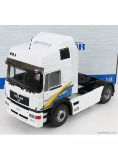   Mcg - Man F2000 V10 Tractor Truck 2-Assi 1994 White Blue Yellow