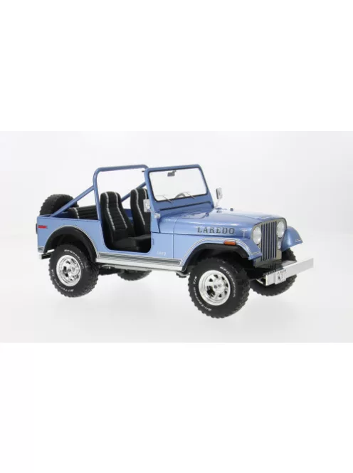 MCG - Jeep CJ-7 Laredo blau/Dekor 1980 1:18