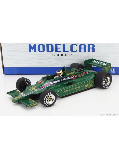 Mcg - Lotus F1  79 Team Martini Racing N 2 2Nd Argentina Gp 1979 Carlos Reutemann Green
