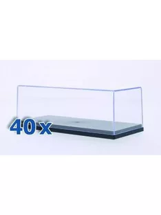 MCG - Vitrine 40 x Kunststof 