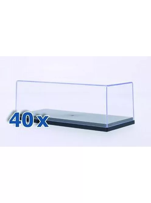 MCG - Vitrine 40 x Kunststof 