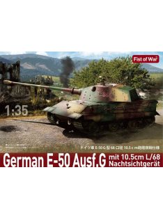 Modelcollect - German E50 tank with L68 10.5cm gun