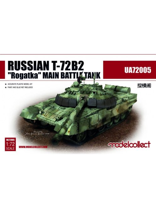 Modelcollect - Russian T-72B2"Rogatka"Main Battle Tank