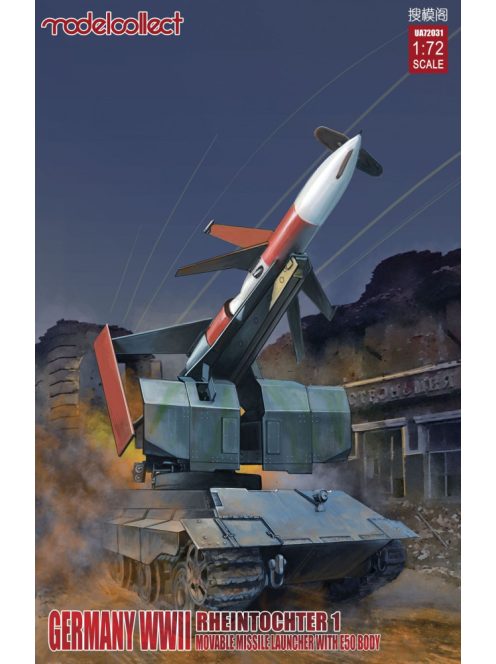 Modelcollect - Germany Rheintochter 1 movable Missile launchner with E50 body