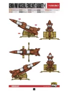 Modelcollect - German WWII Wasserfall Ferngelenkte Flakrakete 1+1 pack