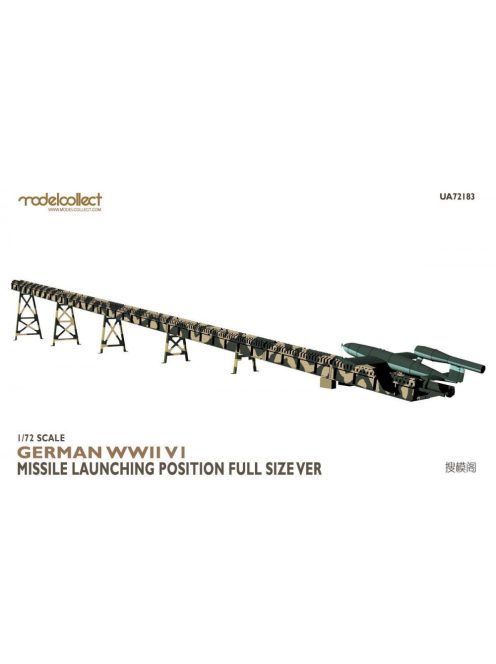 Modelcollect - German WWII V1 Missile launching position full size Ver.
