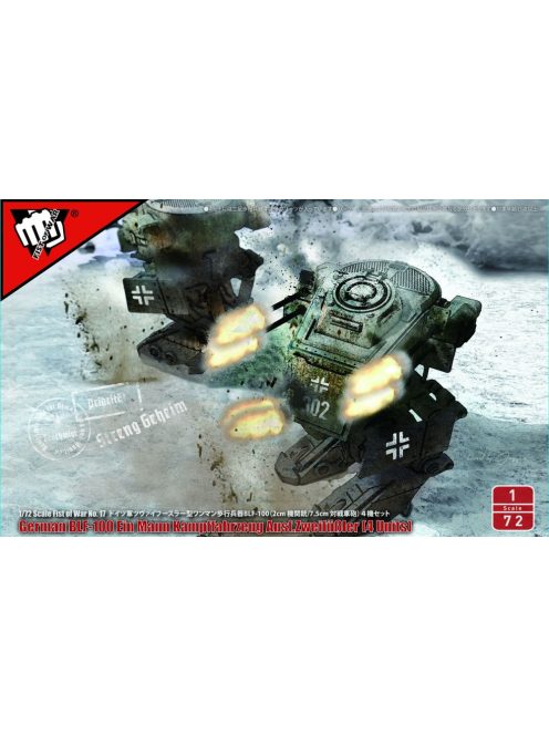 Modelcollect - Fist of War German WWII Blf-100A light fighting Mech