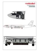 Modelcollect - B-52H early type Stratofortress strategi Bomber, Limited Edition