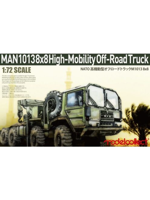 Modelcollect - German MAN KAT1M1013 8*8 HIGH-Mobility off-road truck