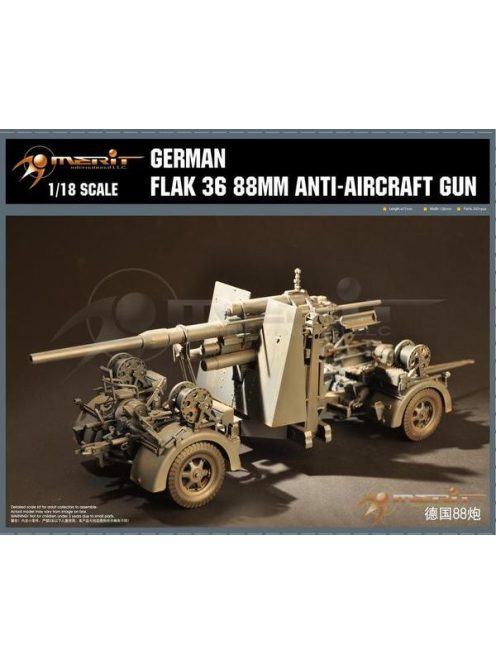 Merit - German Flak 36 88Mm Anti-Aircraft Gun