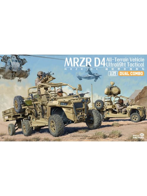 Magic Factory - 1/35 MRZR D4 Ultralight Tactical All-Terrain Vehicle