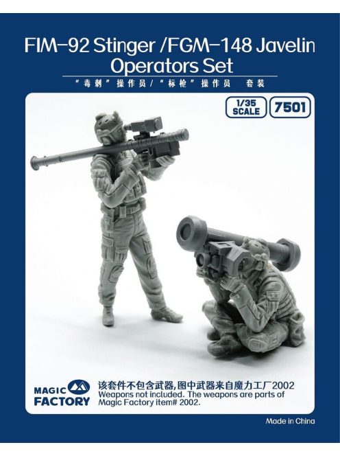 Magic Factory - Stinger/Javelin Operators Set (Resin)