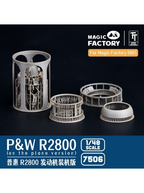 Magic Factory - 1/48 P&W R2800 Engine Separate Display Version  Set 2