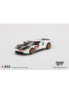   Minigt - 1:64 Ford Gt 2021 Ken Miles Heritage Version #98, White/Black - Mini Gt