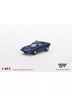   Minigt - 1:64 Lancia Stratos Hf Stradale 1976, Blue - Mini Gt