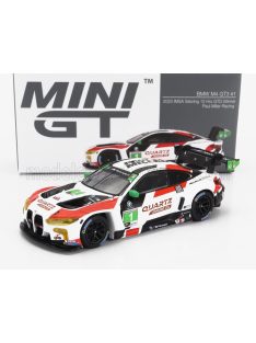   TrueScale - BMW 4-SERIES M4 GT3 TEAM PAUL MILLER RACING N 1 WINNER GTD CLASS 12h SEBRING 2023 B.SELLERS - M.SNOW - C.LEWIS WHITE RED BLACK