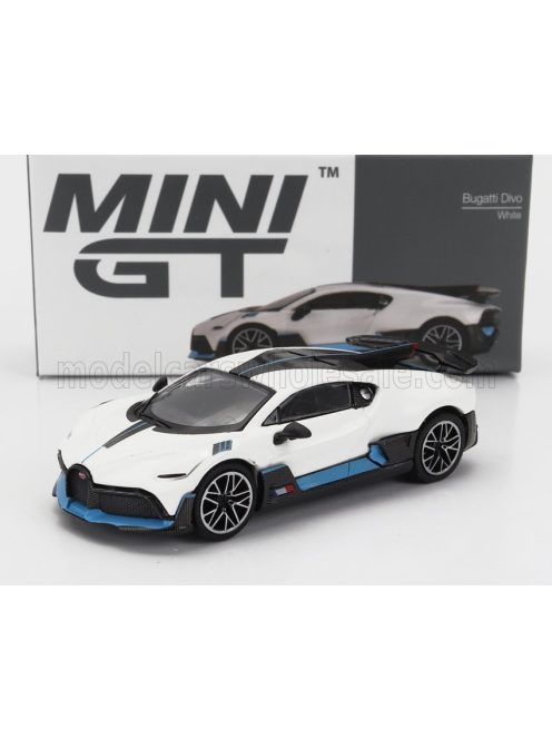 TrueScale - BUGATTI DIVO 2018 WHITE BLACK BLUE