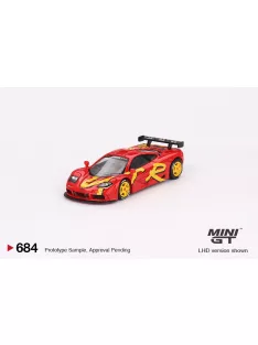   Minigt - 1:64 McLaren F1 GTR Presentation, Red/Yellow 1996 (LHD) - MINI GT