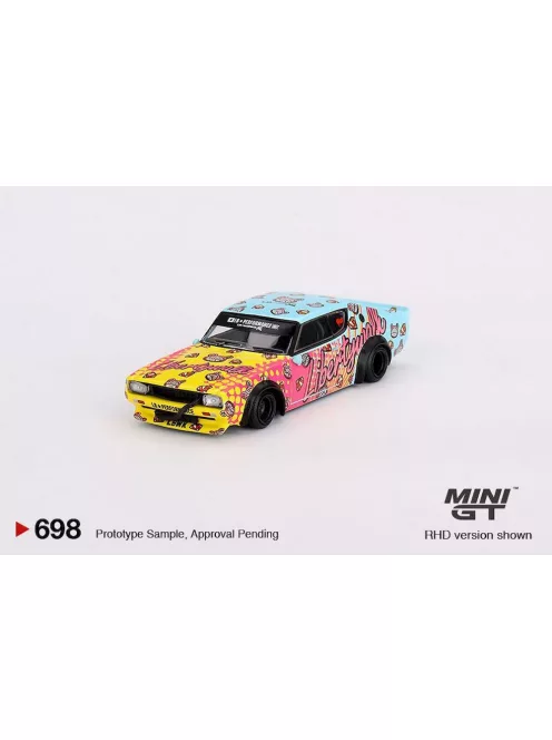 Minigt - 1:64 Nissan Skyline Kenmeri Liberty Walk LBWK KUMA 1973  (RHD) -  