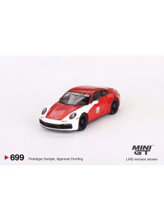  Minigt - 1:64 Porsche 911 (992) Carrera S Safety Car IMSA Daytona 24HR 2023 (LHD) - MINI GT