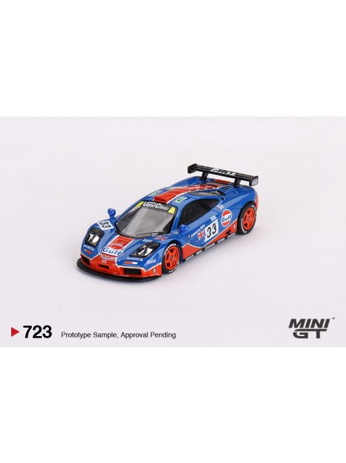 Minigt - 1:64 McLaren F1 GTR #33 Le Mans 24Hr 1996 (LHD) - MINI GT