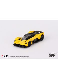   Minigt - 1:64 Aston Martin Valkyrie Sunburst Yellow 2023 (LHD) - MINI GT