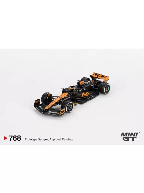 Minigt - 1:64 McLaren MCL60 #81 Oscar Piastri 2023 F1 2023 Japanese GP 3rd Place (LHD) - MINI GT