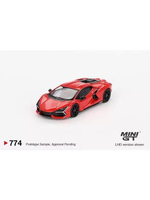 Minigt - 1:64 Lamborghini Revuelto Arancio Dac Lucido, Red, 2024 (LHD) - MINI GT