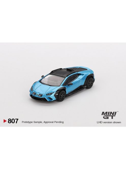 Minigt - 1:64 Lamborghini Huracan Sterrato Blu Aegir 2024 (LHD) - MINI GT