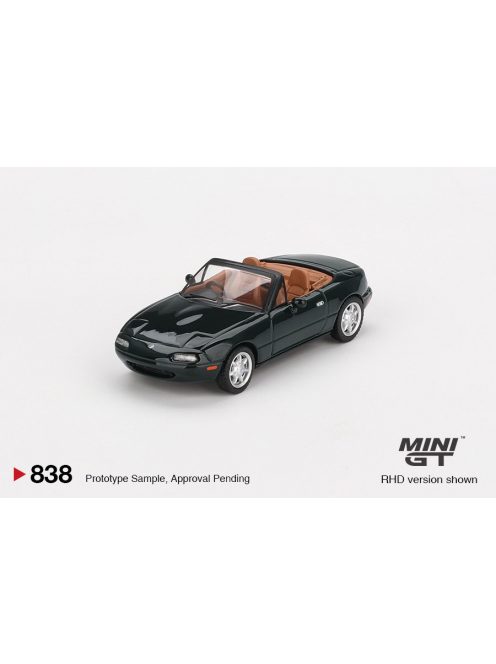 Minigt - 1:64 Mazda MX5 Eunos Roadster V-Special Excellent Green Mica, 1990 (RHD) - MINI GT