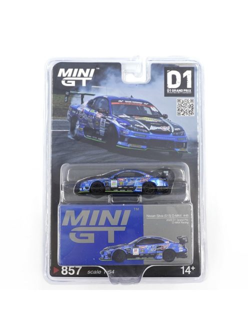 Minigt - 1:64 Nissan Silvia S15 D-MAX #46 D-MAX Racing 2023 D1 Grand Prix D1 - MINI GT