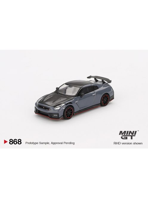 Minigt - Nissan GT-R Nismo 2024 NISMO Stealth Gray 2024 (LHD)