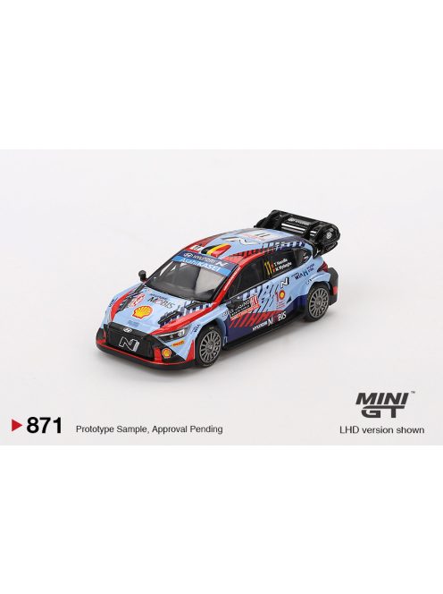 Minigt - 1:64 Hyundai i20 N Rally1 Hybrid #11 2024 Rallye Monte-Carlo Winner (LHD) - MINI GT
