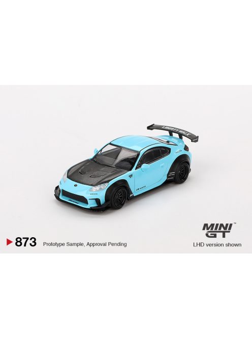Minigt - 1:64 Toyota GR86 LB-Works Nation, Baby Blue, 2024 (LHD) - MINI GT
