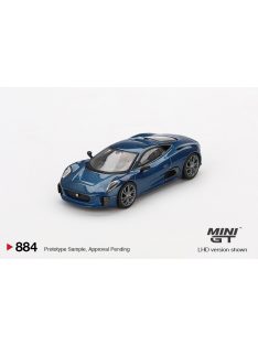 Minigt - 1:64 Jaguar C-X75, Blue, 2024 (LHD) - MINI GT