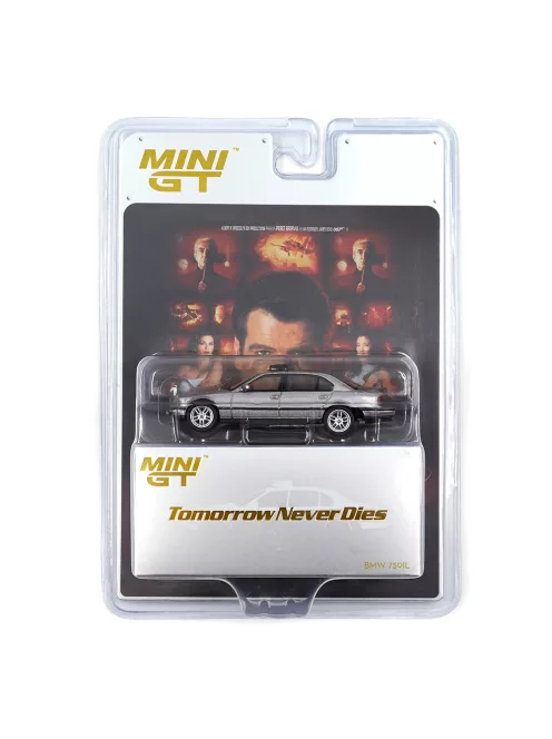 Minigt - BMW 750IL (E39) James Bond 007 "Tomorrow Never Dies" 1997 English (Blister Packaging)