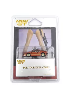   Minigt - Lotus Esprit Turbo Copper Fire Metallic James Bodnd 007 Series "For Your Eyes Only" 1981 English