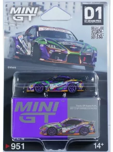   Minigt - 1:64 Toyota GR Supra KUHL D1GP EVANGELION RACING 2021 (Blister Packaging) - 