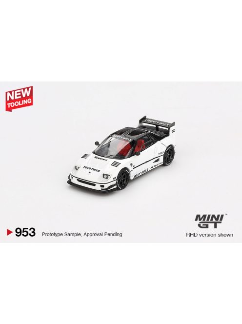 Minigt - 1:64 Mazda AZ-1 Liberty Walk LB40 White 2024 Tokyo Auto Salon (RHD) - MINI GT