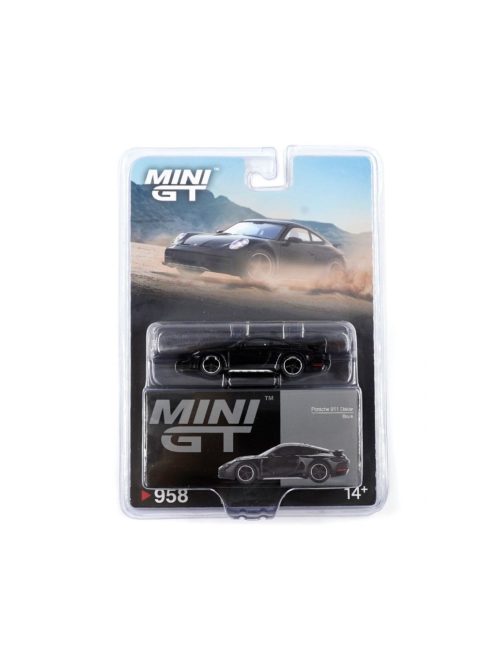 Minigt - Porsche 911 (992) Dakar Black 2023 (LHD) (Blister Packaging)