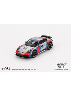   Minigt - Porsche 911 (992) Dakar #14 "Rally 1978" Ice Grey Metallic Rally Tribute 2024 (LHD)