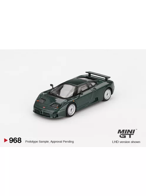 Minigt - 1:64 Bugatti EB110 GT Verde Scuro 1995 (LHD)