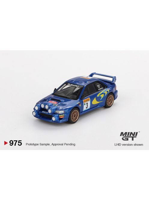 Minigt - 1:64 Subaru Impreza WRC98 #3 3rd Place Rally Monte-Carlo 1998 (LHD) - MINI GT