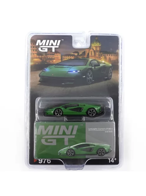 Minigt - 1:64 Lamborghini Countach LPI 800-4 Verde Medio 2022
