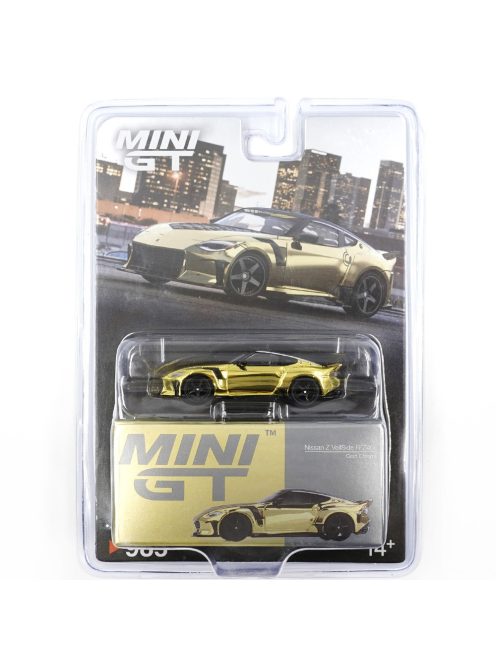Minigt - Nissan Z VeilSide FFZ400 Gold Chrome 2024 (LHD) (Blister Packaging)